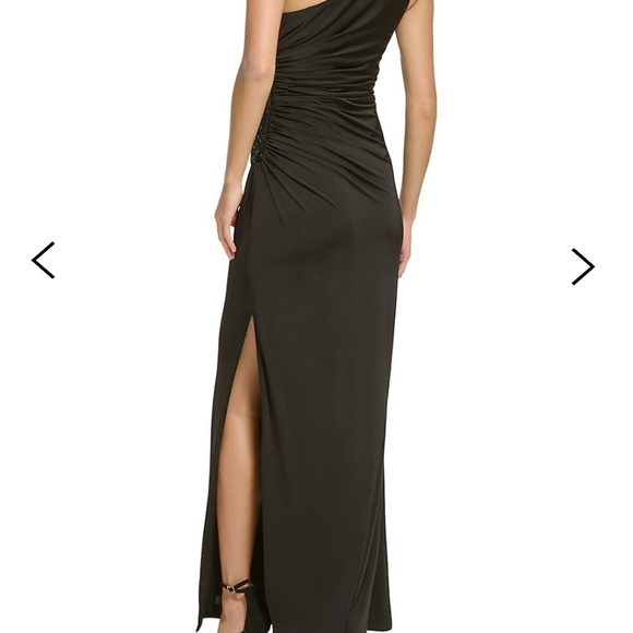 Black Formal One Strap gown - Picture 2 of 6